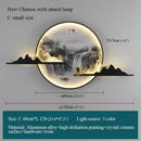 GobekUsa Landscape LED Wall Picture Light for Home Living Bedroom Study