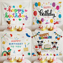 GobekUsa Birthday Wall Tapestry Decoration Party Bedroom Hanging Cloth