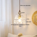 GobekUsa Crystal Glass LED Pendant Lamp - Modern Luxury Hanging Light Fixtures