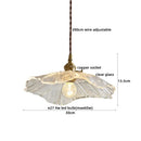 GobekUsa Clear Glass LED Pendant Light | Nordic Hanging Chandelier for Kitchen, Living Room