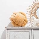 GobekUsa Knot Ball Short Plush Throw Pillow for Home Décor and Comfort