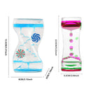 GobekUsa Liquid Motion Sand Timer Stress Toy for Children, Living Room Decor