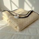 GobekUsa Korean Cotton Cartoon Blanket for Travel & Home - Kids, Adults
