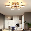 GobekUsa Golden Aluminum Ceiling Lights for Living Bedroom Kitchen Children's Room