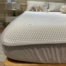 GobekUsa Cooling Ice Bean Sheet Set: Breathable Rayon Mat & Pillowcases for Summer Bed