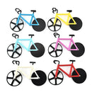 GobekUsa Double Wheel Bicycle Pizza Cutter - Stainless Steel Kitchen Tool