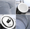GobekUsa Glass Teapot 550ml Infuser Strainer Puer Tea Pot Gaiwan Kettle Pu Erh Set