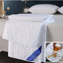 GobekUsa Cotton Quilted Waterproof Bed Protector Pad for Elderly, Children, Mother Child