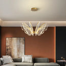GobekUsa LED Butterfly Ceiling Chandelier - Luxury Pendant Light for Bedroom, Living & Dining Room