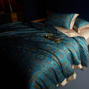 GobekUsa Bohemian Style 1000TC Egyptian Cotton Bedding Set with Digital Printing