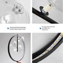 GobekUsa Ball Bubble LED Chandelier: Modern Round Ring Pendant Light for Dining Room & Bar