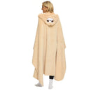 GobekUsa Cute Sloth Flannel Shawl Blanket for Cozy Autumn & Winter Warmth