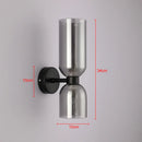 GobekUsa Glass Shade Wall Lamp: Modern Minimalist Art Lighting for Bedroom, Corridor, Staircase