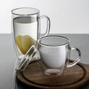 GobekUsa Double Wall Tumbler Set: Beer Whiskey Wine Glasses Tea Mug Coffee Cup with Lid