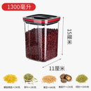 GobekUsa Kitchen Storage Container Jars with Lid for Cereals Spices Organization