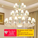 GobekUsa Deluxe Duplex Living Room Chandelier - Elegant Villa & Hotel Pendant Lighting