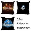 GobekUsa Jurassic Park Dinosaur Pillowcase Cover for Living Room Sofa and Chair