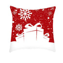 GobekUsa Christmas Cushion Cover 45x45cm Xmas Pillowcase for Sofa - Happy New Year 2023