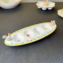 GobekUsa Easter Tulip Dinnerware Set & Serving Pieces for Home Kitchen.
