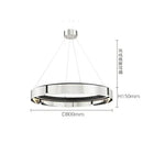 GobekUsa LED Chandelier: Modern Minimalist Pendant Light for Living, Dining, Kitchen, Bedroom