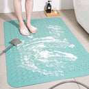 GobekUsa Large Non-Toxic Non-Slip Bath Mat with Suction Cups for Safety and Comfort