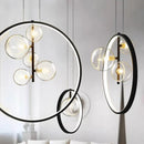 GobekUsa Crystal Chandelier Stair Pendant Lamp Living Room Interior Lighting