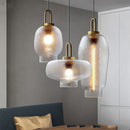 GobekUsa Glass Pendant Lights - Modern Nordic LED Hanging Lamp for Home Decor