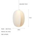 GobekUsa Japanese Silk Pendant Lights for Wabi Sabi Nordic Chandeliers and Home Decoration