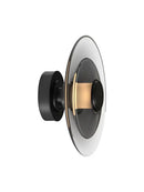 GobekUsa Amber Glass Disc Wall Lamp LED Modern Minimalist Sconce Lighting