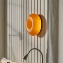 GobekUsa Glass Donut LED Wall Sconce for Living Room Bedroom Hallway Balcony Lighting