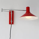 GobekUsa Industrial Metal Wall Lamp with Extendable Arms for Bedside Reading
