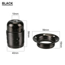 GobekUsa Industrial Metal Lamp Base Holder E26 E27 Light Sockets for Pendant Shade