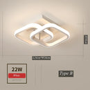 GobekUsa LED Aisle Ceiling Lights for Home Lighting in Bedroom Living Room Corridor