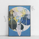 GobekUsa Abstract Art Canvas Wall Print Modular Exhibition for Home Decor