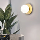 GobekUsa Glass Ball LED Wall Lamp for Bedroom Living Room Indoor Lighting