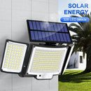 GobekUsa 348 LED Solar Super Bright Motion Sensor Light with 3 Modes