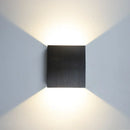 GobekUsa LED Up Down Wall Lamps: Gold & Silver Aluminium Wall Light for Bedroom, Living Room, Corridor