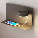 GobekUsa LED Wall Lights with Switch, USB Charging Interface for Bedroom, Living Room Decoration