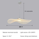 GobekUsa Lotus Leaf Pendant Lights: Modern Acrylic Charm for Home Decor