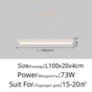 GobekUsa LED Chandelier: Modern Indoor Lighting for Bedroom Living Dining Study Room