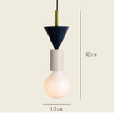 GobekUsa LED Wooden Pendant Light: Nordic Design, Kawaii Bedroom Decor Fixture