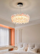 GobekUsa Crystal Chandelier Ceiling Light for Living Room Bedroom Restaurant Hotel and Villa