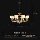 GobekUsa Chinese Jade Chandelier: Modern Living Room & Restaurant Décor