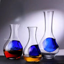 GobekUsa Crystal Glass Wine Decanter & Sake Glass Set- Hamster Nest Design