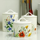 GobekUsa Large Silicone Sealed Flower Storage Jar, Nut & Tea Caddy, Snack Can, Sugar & Spice Canister