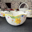 GobekUsa Easter Tulip Dinnerware Set & Serving Pieces for Home Kitchen.