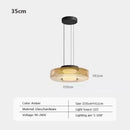 Nordic Glass Pendant Light in Green or Gray