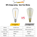 GobekUsa LED String Lights Outdoor Fairy Backyard Patio Decor Waterproof IP44