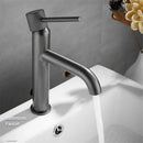GobekUsa Brushed Gold Swivel Faucet for Bathroom Basin, Hot Cold Water Sink Crane