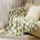 GobekUsa Knit Checkerboard Blanket